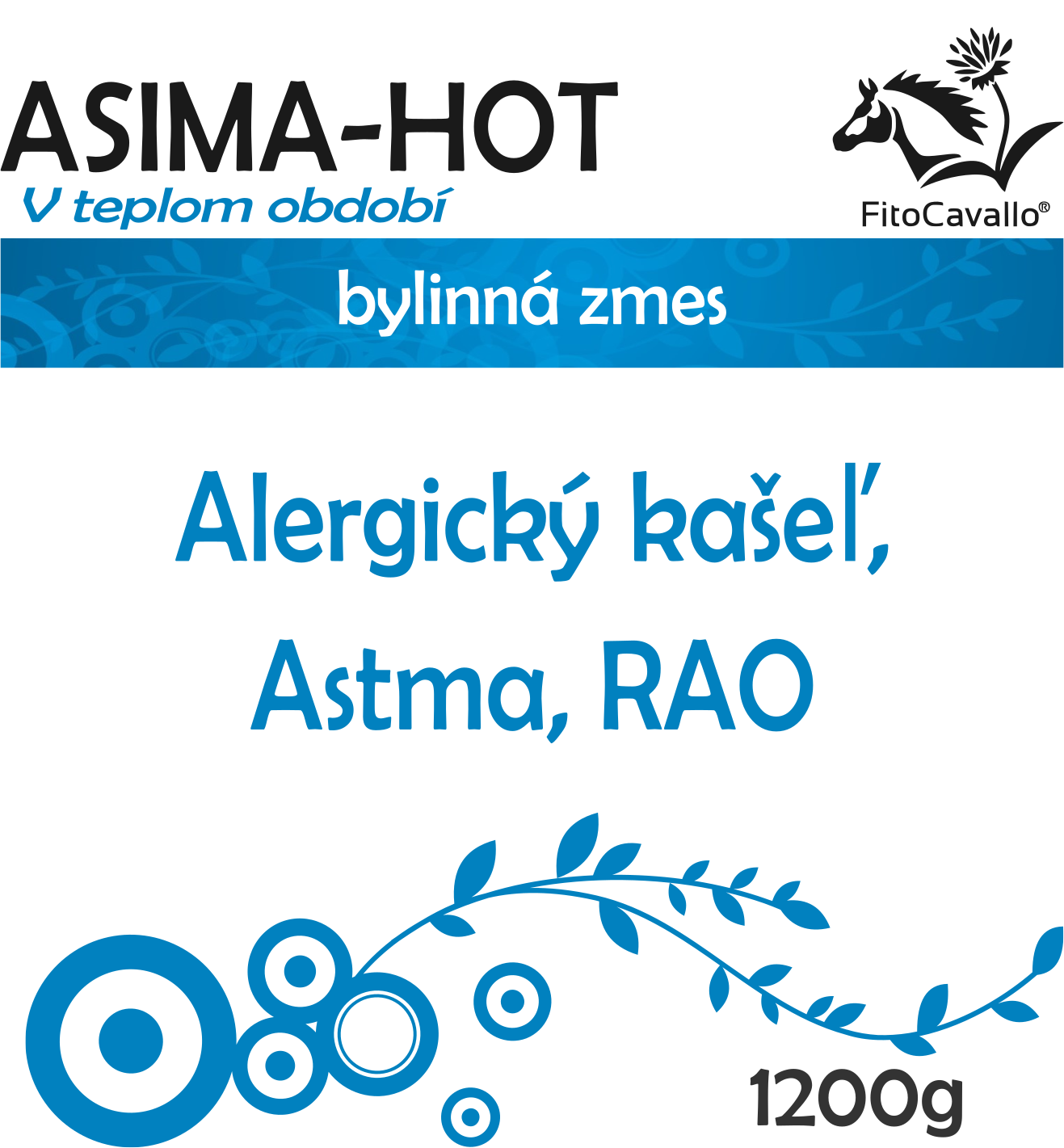 ASIMA HOT - Fito Cavallo bylinná zmes