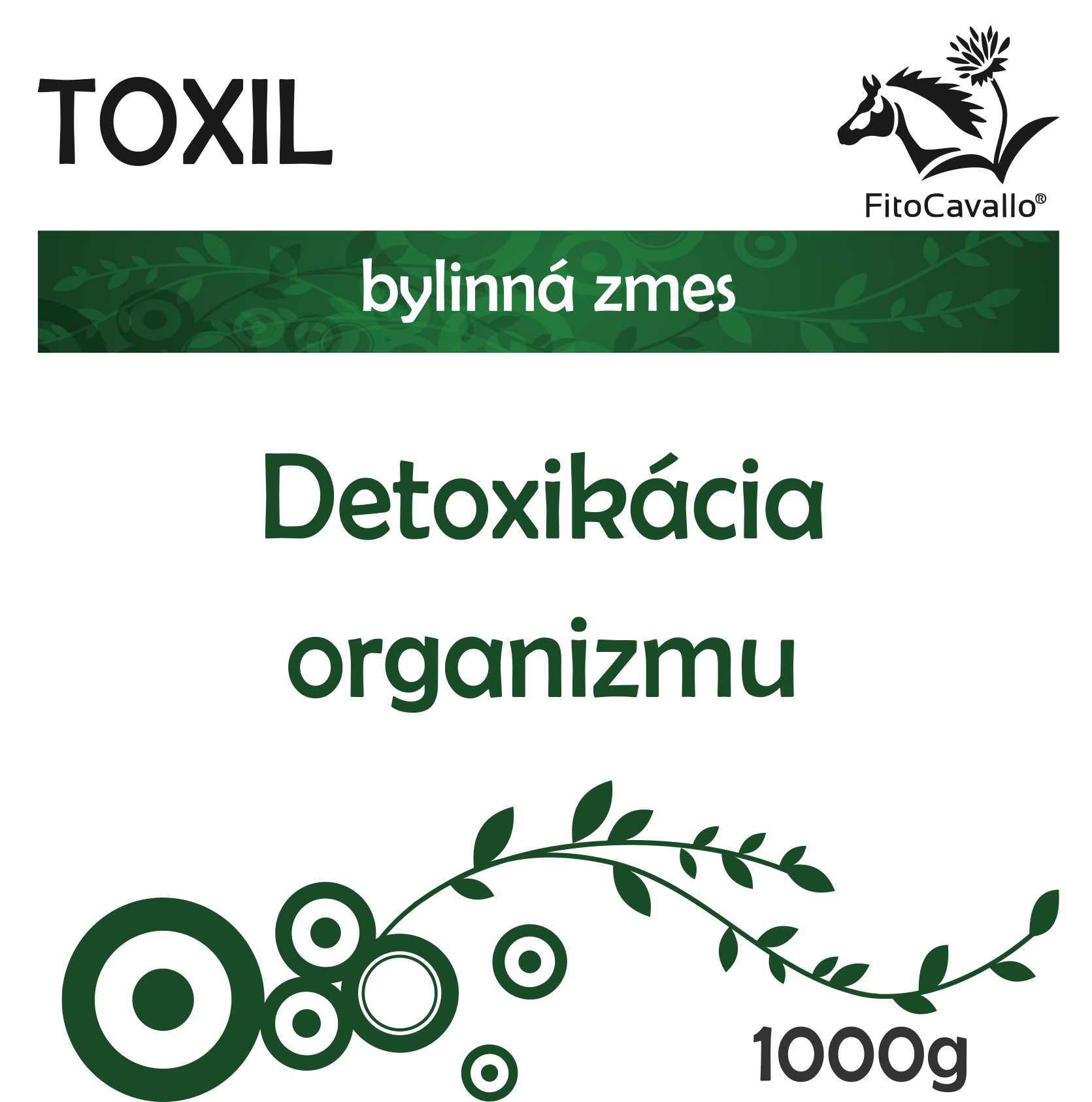 TOXIL - Fito Cavallo bylinná zmes